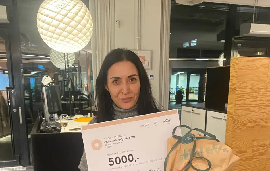 Birgul fra Christiania Belysning med premie