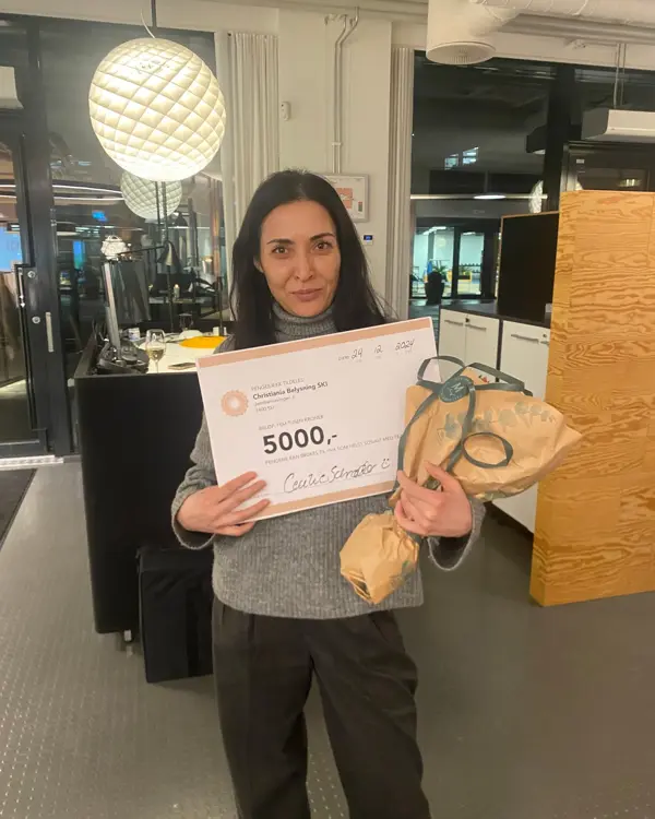 Birgul fra Christiania Belysning med premie