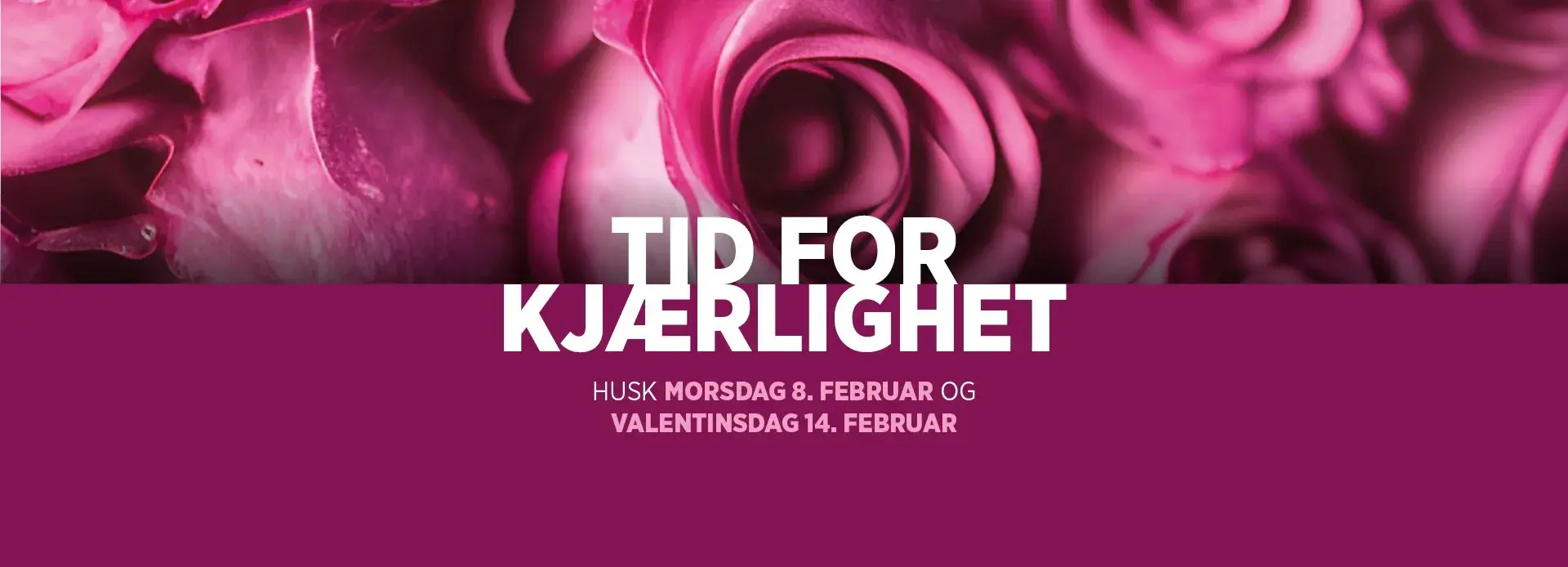 Tid for kjærlighet banner 26