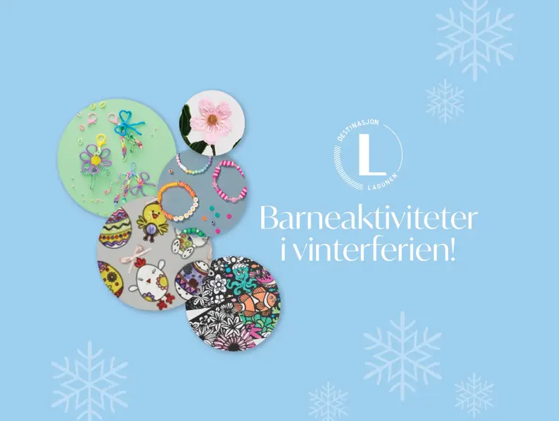 Kampanjebilde barneaktivitet vinterferie 2026
