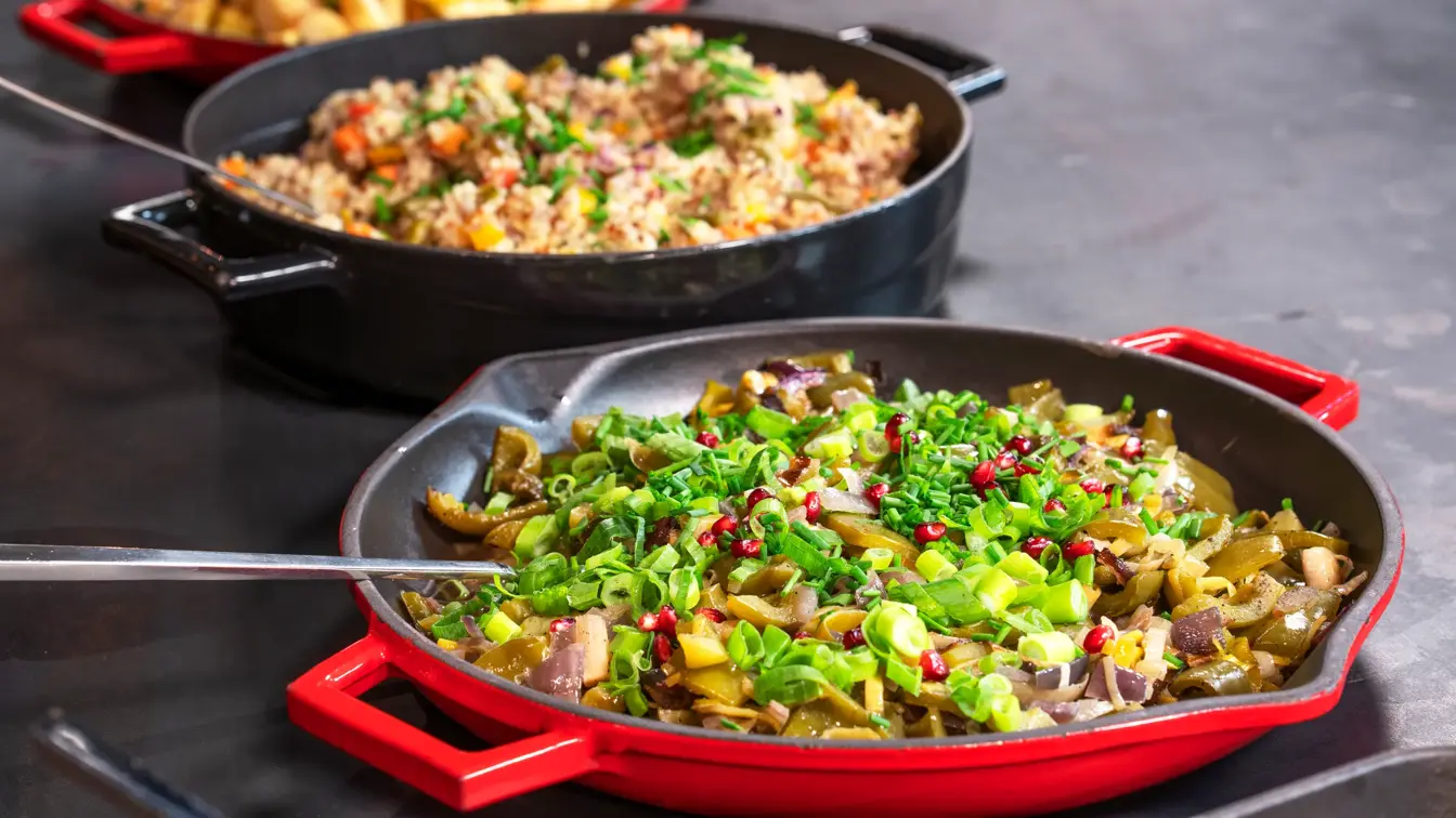 Lunsjbuffet på Thon Hotel Storo i Oslo