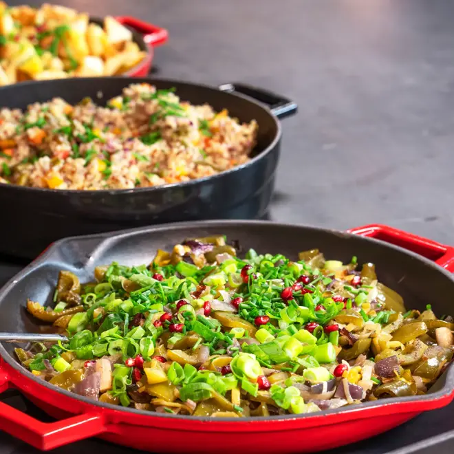 Lunsjbuffet på Thon Hotel Storo i Oslo