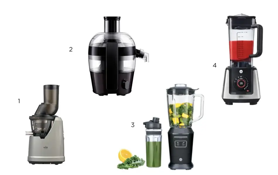 kollasj av produktbider