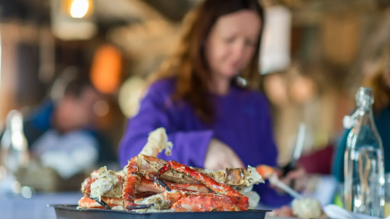 Kongekrabbe safari Hurtigruten Photo Ørjan Bertelsen