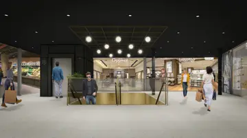 Bildet er fra kjøpesenteret Østerås senter i Bærum. Bildet er en 3D illustrasjon som viser hvordan senteret vil se ut når det er ferdig pusset opp. 