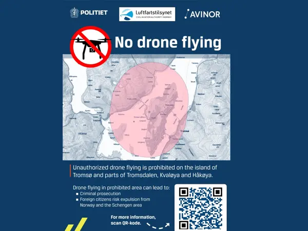 No drone flying