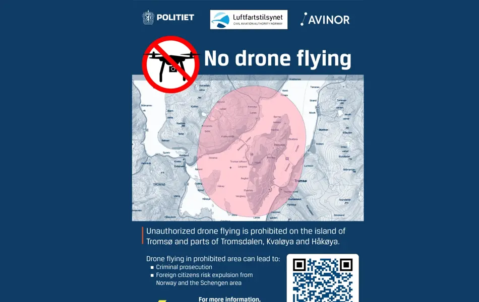 No drone flying