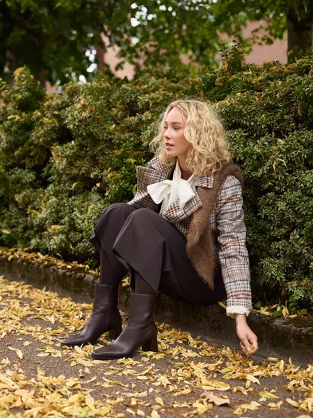 modell i høstlook fra thon senter åsane