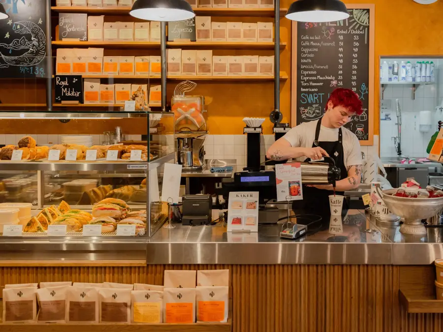 Interiør Kaffebrenneriet