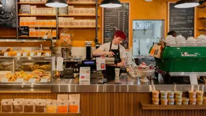 Interiør Kaffebrenneriet