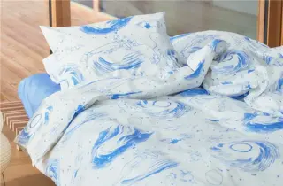 Moomin Arabia sengetøy og servise