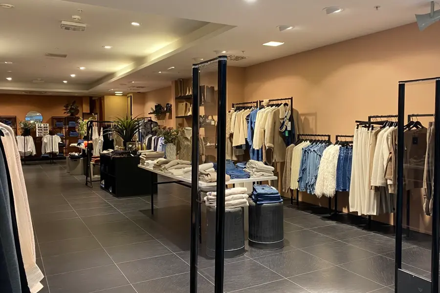 bilde inn i butikken