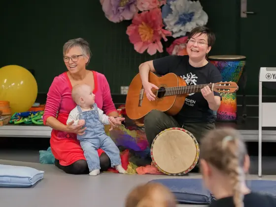 Babysang med Erika og Elena
