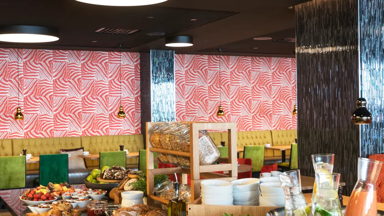 Pausemat buffet på kurs og konferanse på Thon Hotel Orion i Bergen sentrum