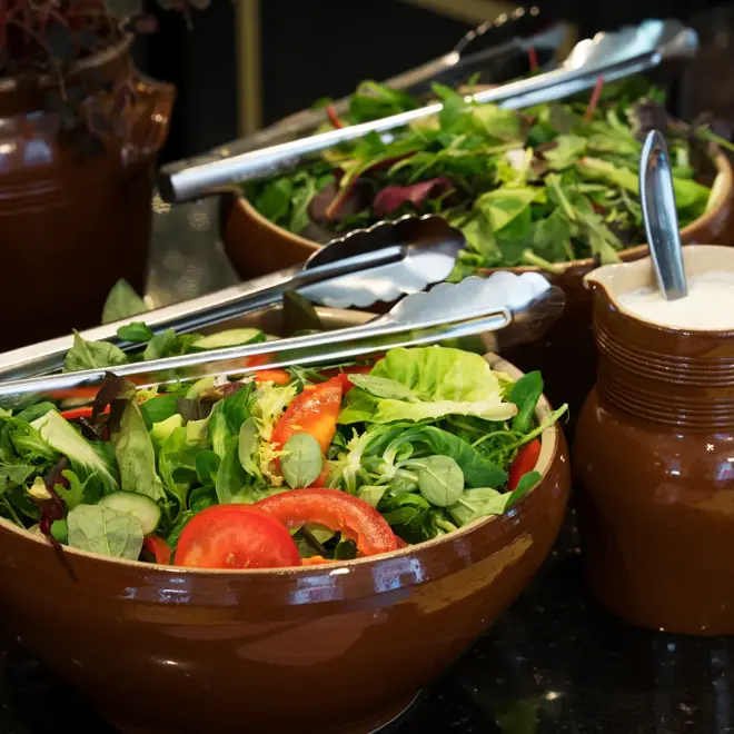 Kveldsmat på Thon Hotel Rosenkrantz Bergen 