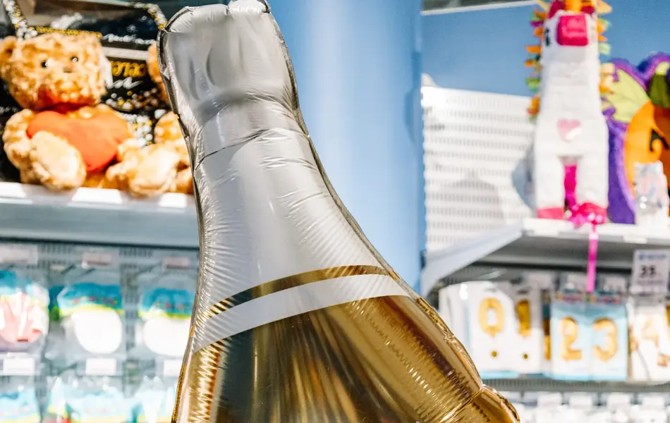 Champagne ballong 