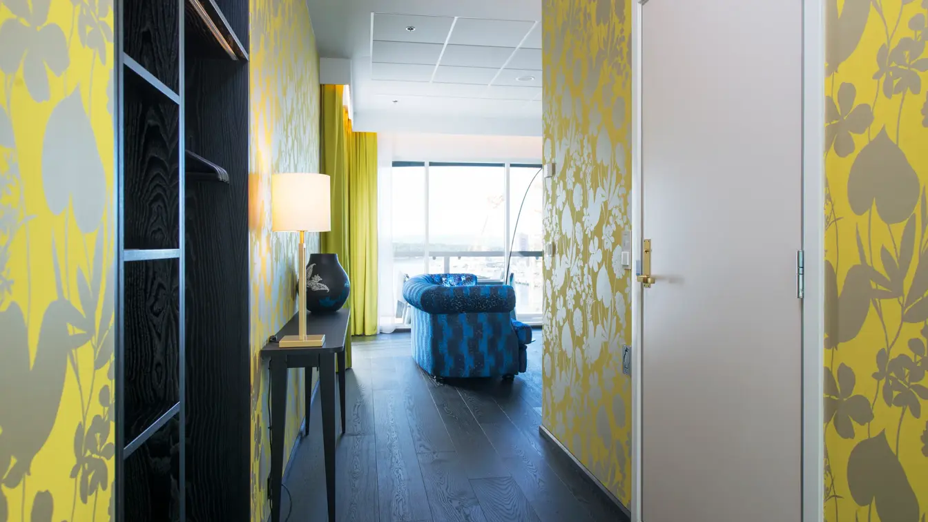 Gangen i suite på Thon Hotel Opera