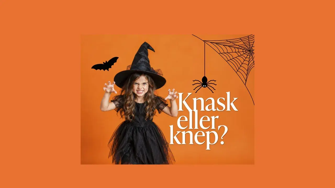 jente kledd ut som heks
