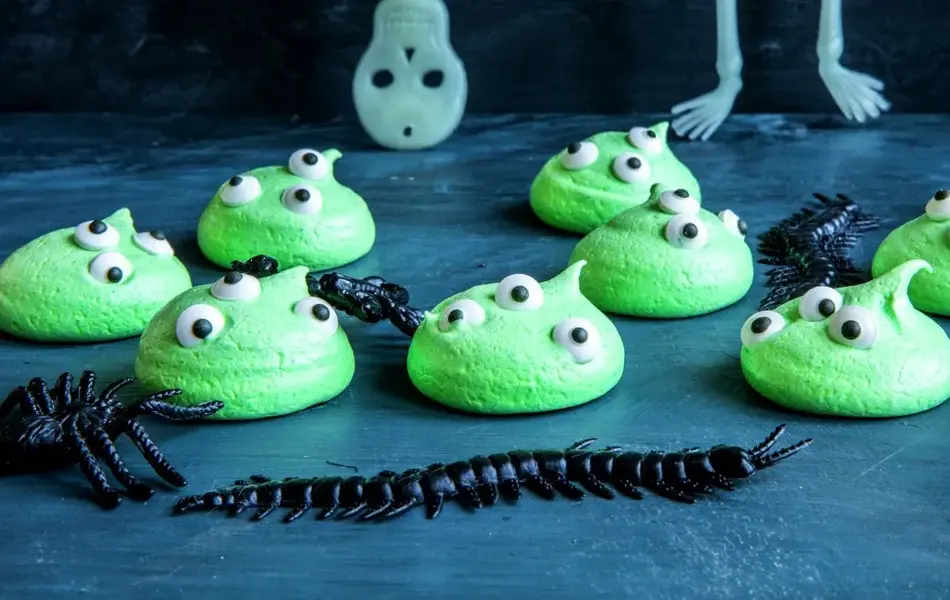 Monstermarengs til halloween
