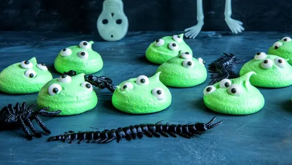 Monstermarengs til halloween