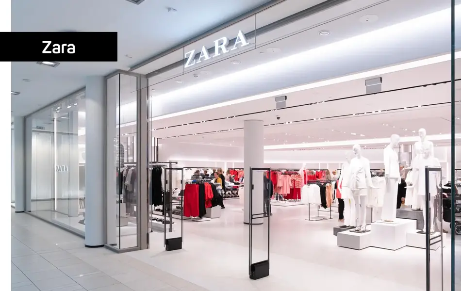 Klesbutikken Zara