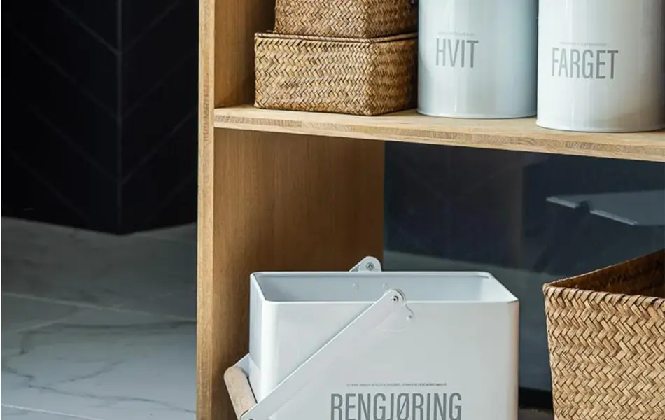 Oppbevaring til badet