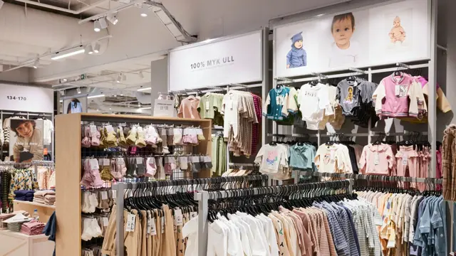 barneavdelingen med klær på cubus åsane storsenter