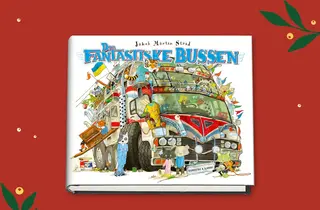 Boken "Den Fantastiske Bussen" av Jakob Martin Strid.