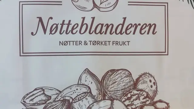 Nøtteblanderen, Logo