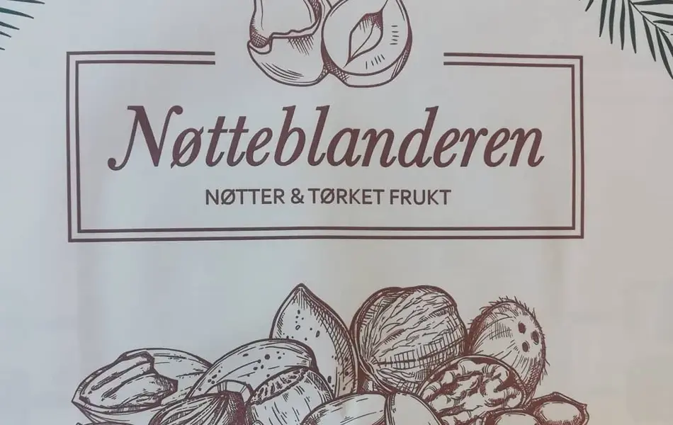 Nøtteblanderen, Logo