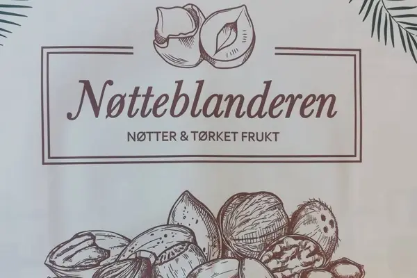 Nøtteblanderen, Logo