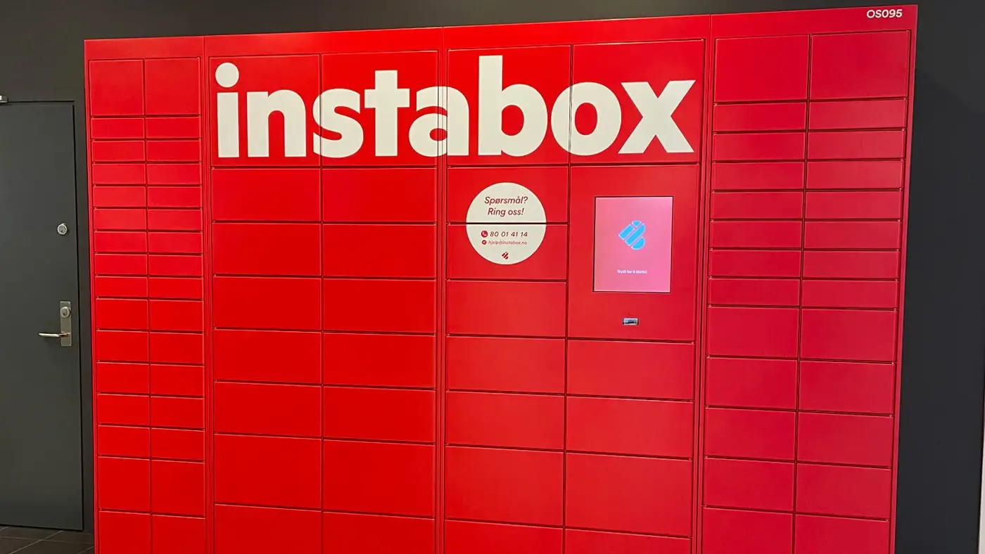Instabox på Amfi Raufoss