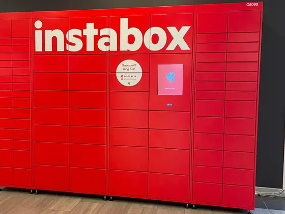 Instabox på Amfi Raufoss