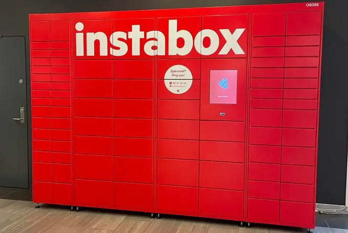 Instabox på Amfi Raufoss
