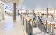 AMFI Fauske fellesareal, ved trappen ned til første etasje