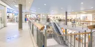AMFI Fauske fellesareal, ved trappen ned til første etasje