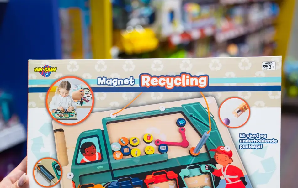 Magnetpuslespill fra Ringo