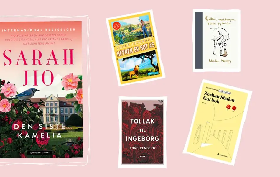 Produktbilde av bøkene: Den siste kamelia, Hevnen er søt AS, Tollak til Ingeborg, Gutten, muldvarpen, reven og hesten og Gul bok