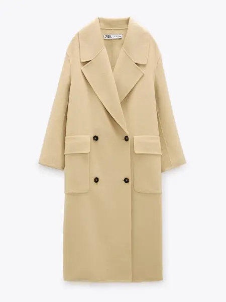 Produktbilde av beige maxikåpe