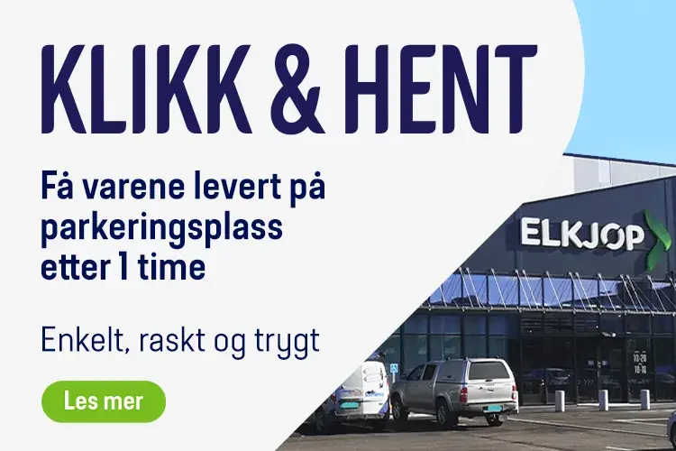 annonse med tekst og bilde