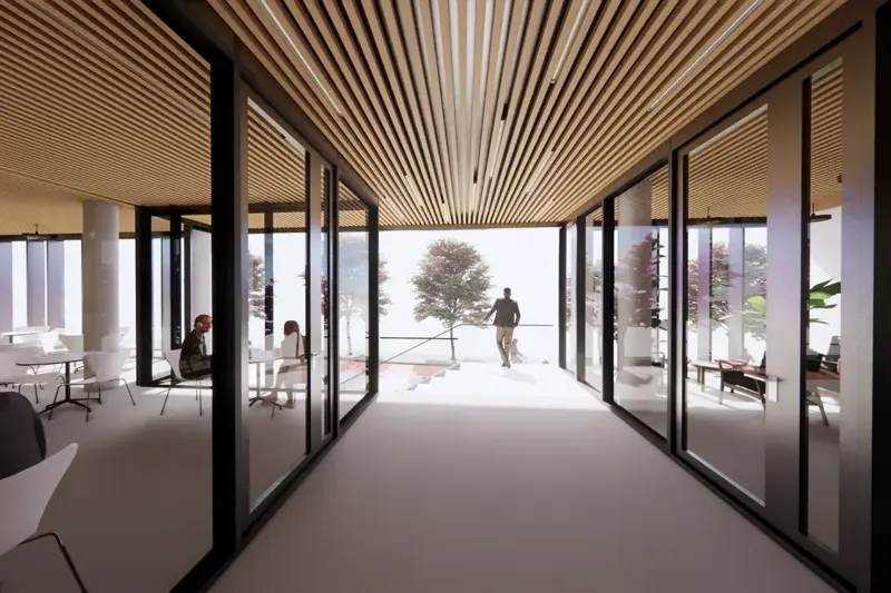 Mockup for byggeplaner på Storo