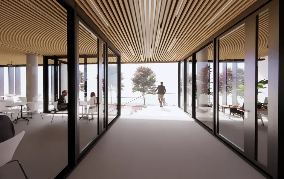 Mockup for byggeplaner på Storo