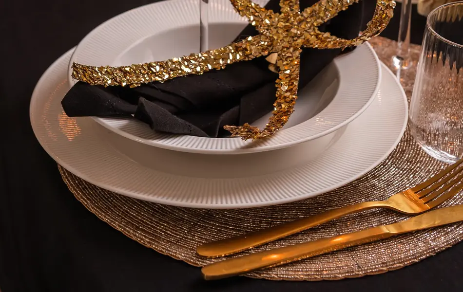 Pynt til nyttårsfeiringen