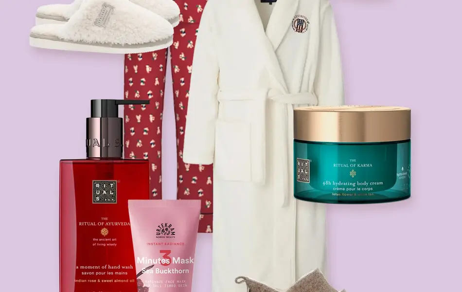 Kollasj med julegavetips til henne