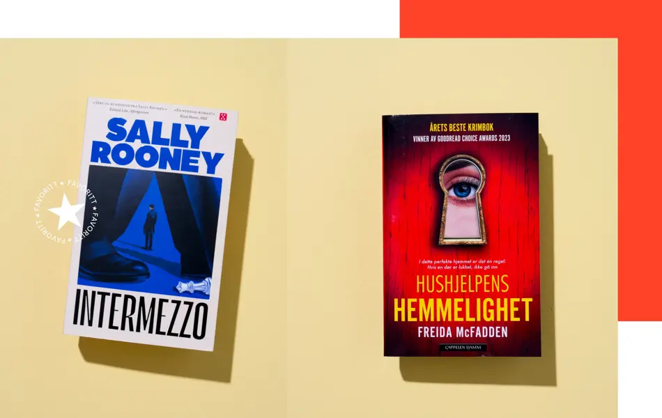 Den ene er tåredryppende, den andre kan få deg til å grøsse i sommervarmen. Nå er bokhandlerne fulle av lesestoff, uansett preferanser.
