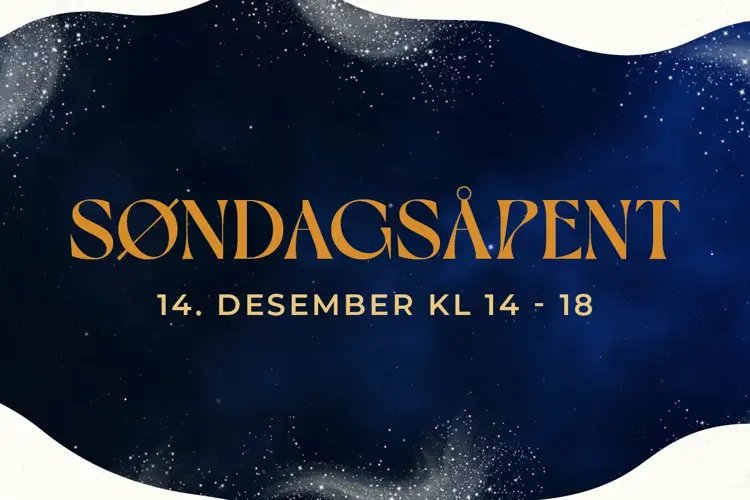 Søndagsåpent 14. desember