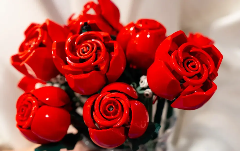 Ringo bukett roser Lego 829-2