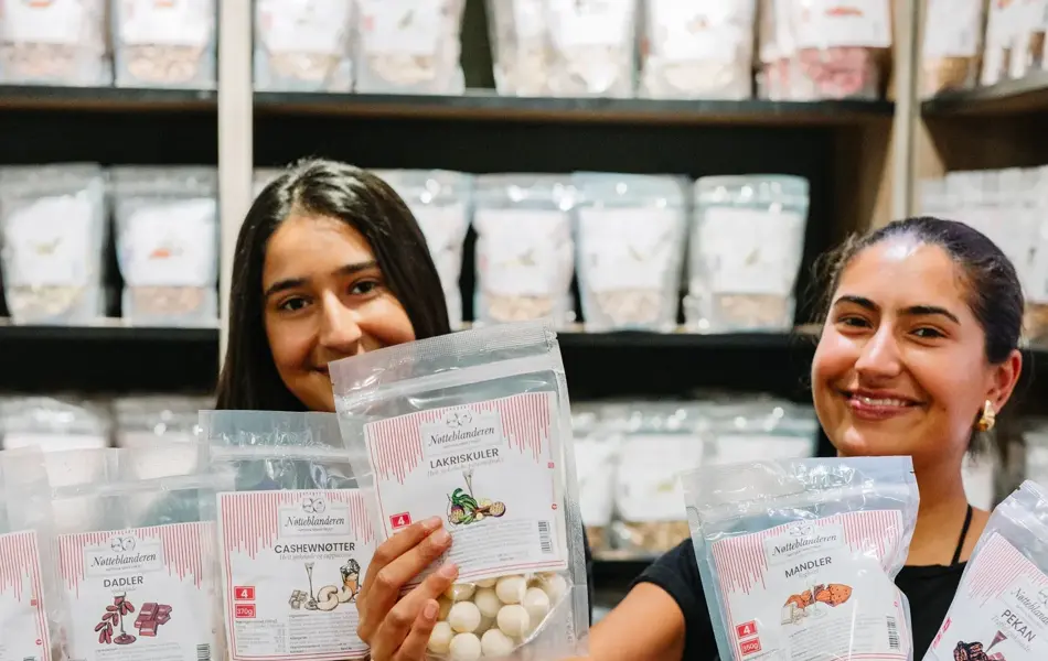 Nøtteblanderen på Ski Storsenter