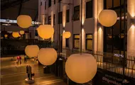 Bilde av lamper i taket i Amfi Elverum