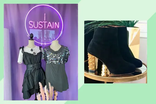 iSustain bilder med secondhand produkter